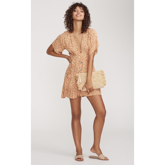 Faithfull the Brand Umbria Mini Dress NWT - Picture 3 of 8